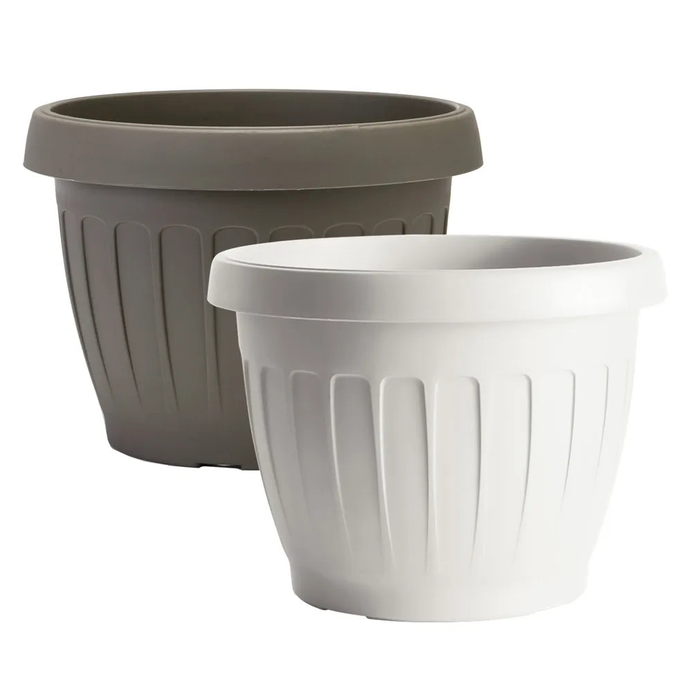 VASO TONDO bianco - BAMA - Vista Principale