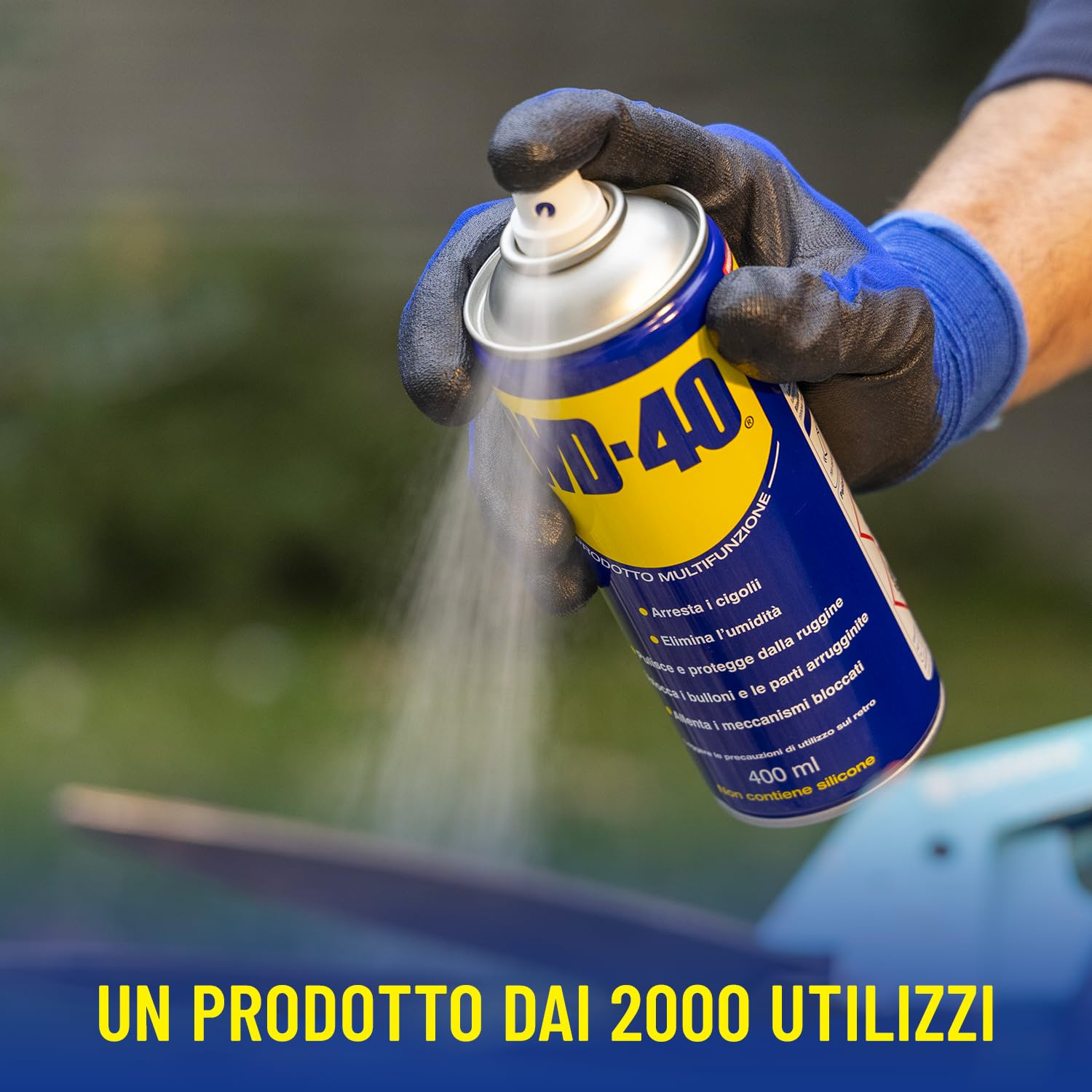 LUBRIFICANTE MULTIFUNZIONE SPRAY 400ml. - WD-40 - Dettaglio 4
