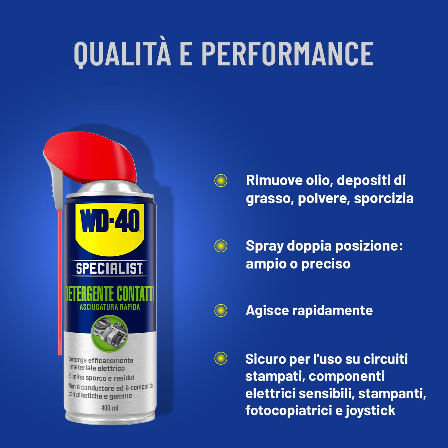 DETERGENTE CONTATTI 400ml. - WD-40 SPECIALIST - Dettaglio 3