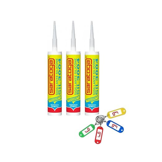 Silicone Sigillante Antimuffa - SARATOGA SIL3004