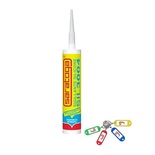 Silicone Sigillante Antimuffa - SARATOGA SIL3004 - Vista Principale