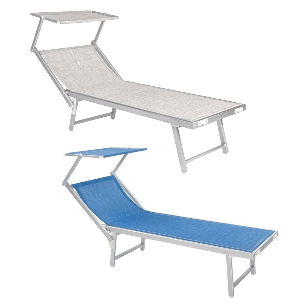LETTINO SPIAGGIA CON PARASOLE 'MATTINATA' - LIF - Vista Principale