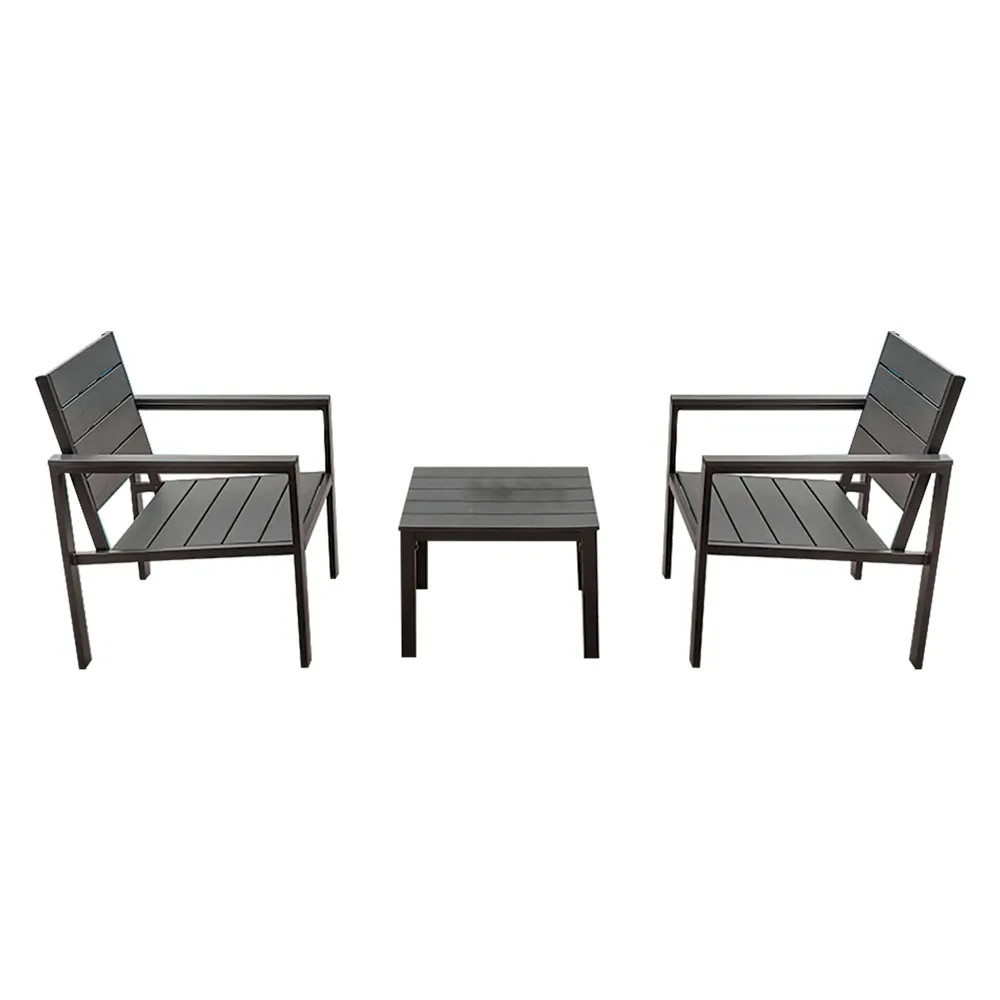 SET GIARDINO EFFETTO POLYWOOD 'OROSEI' - LIF - Vista Principale
