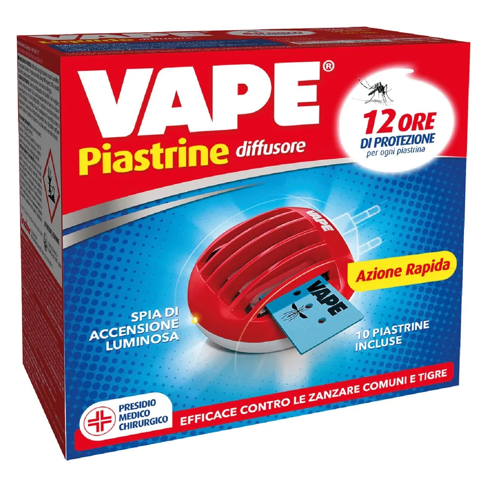 ANTIZANZARE ELETTRICO AD EMANAZIONE 'PIASTRINE' - VAPE