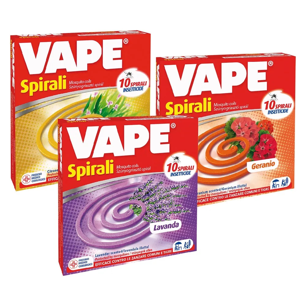 SPIRALI INSETTICIDE PROFUMATE - VAPE