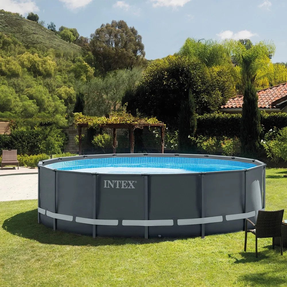 PISCINA CIRCOLARE CON TELAIO 'LINEA ULTRA FRAME XTR' - INTEX - Vista Principale