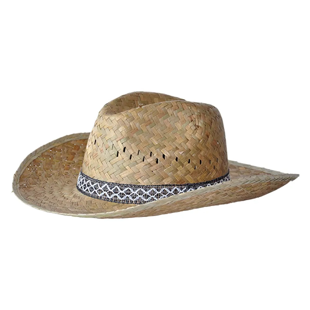 CAPPELLO IN PAGLIA 'COWBOY' - MADE IN ITALY - Vista Principale