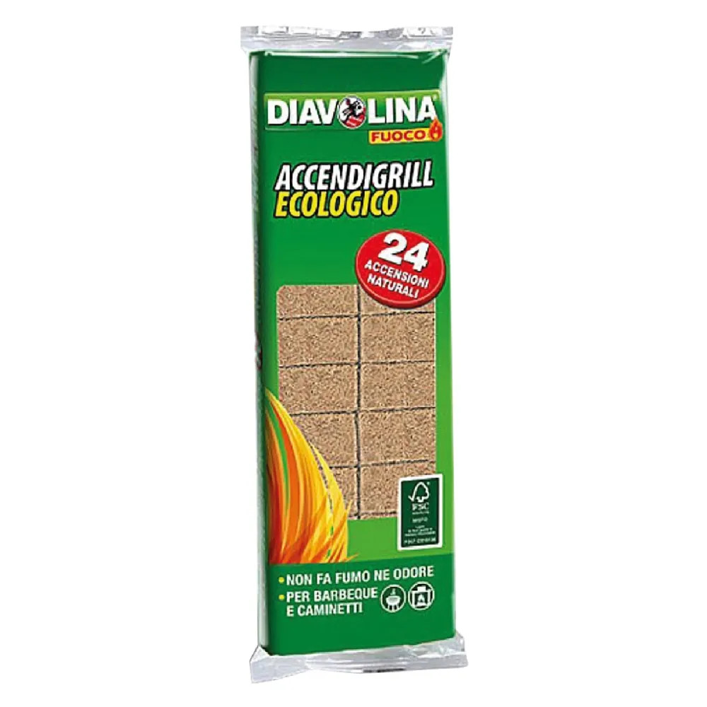 DIAVOLINA 'ACCENDIFUOCO/GRILL ECOLOGICA' - DIAVOLINA