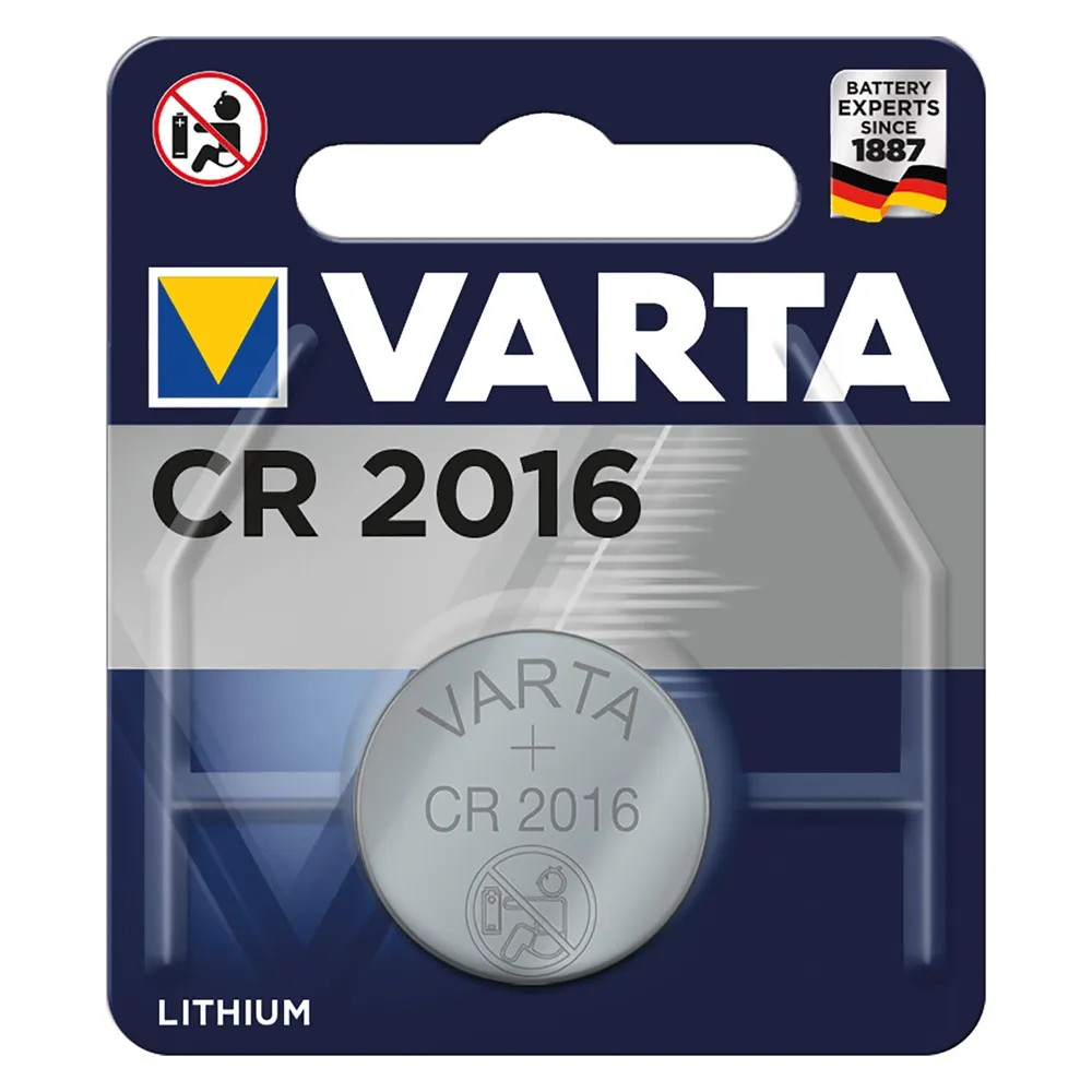 PILA A BOTTONE 'CR2016' - VARTA - Vista Principale