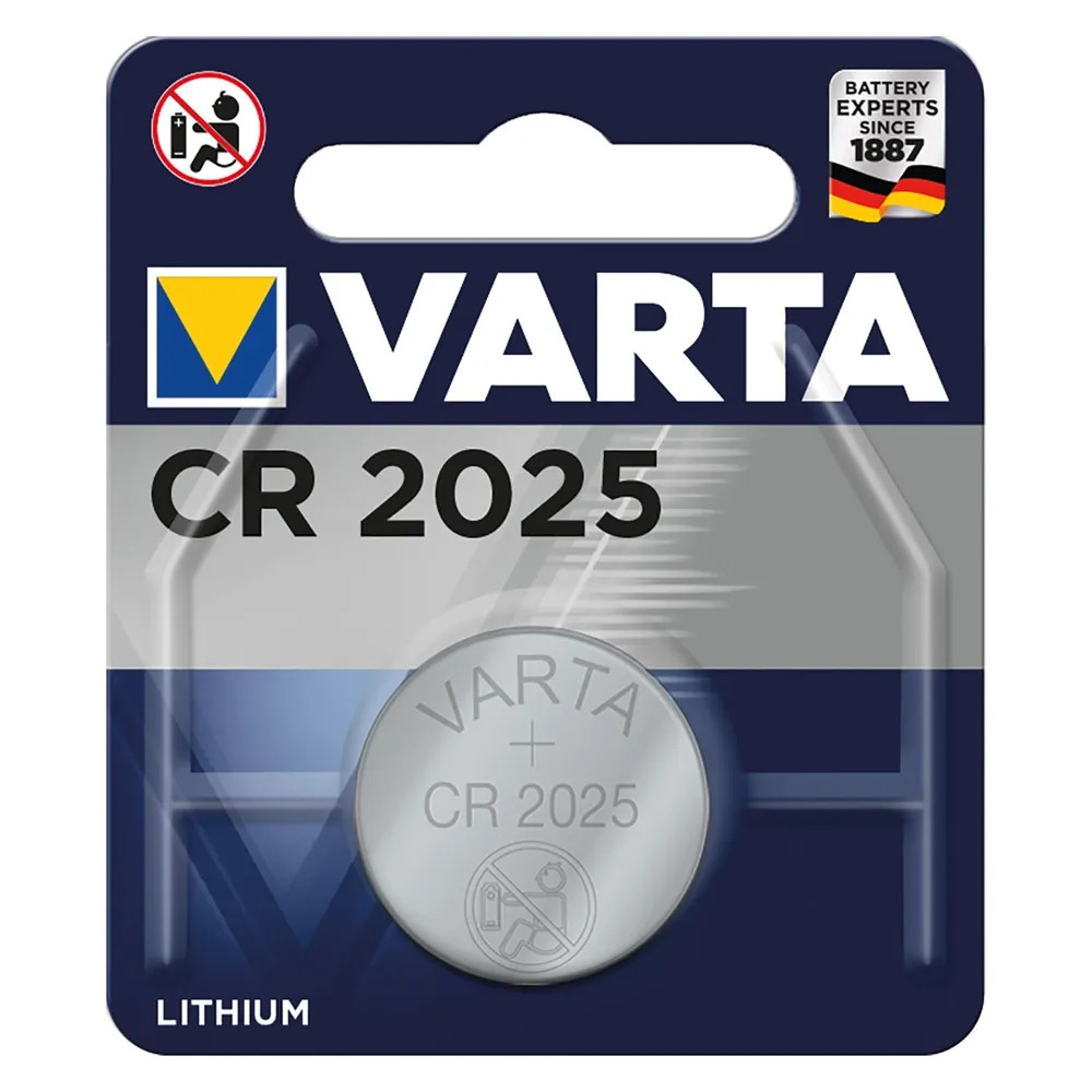 PILA A BOTTONE 'CR2025' - VARTA - Vista Principale