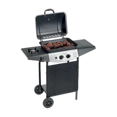 BARBECUE A GAS 'DOUBLE COOKING SYSTEM' A ROCCIA LAVICA - OMPAGRILL