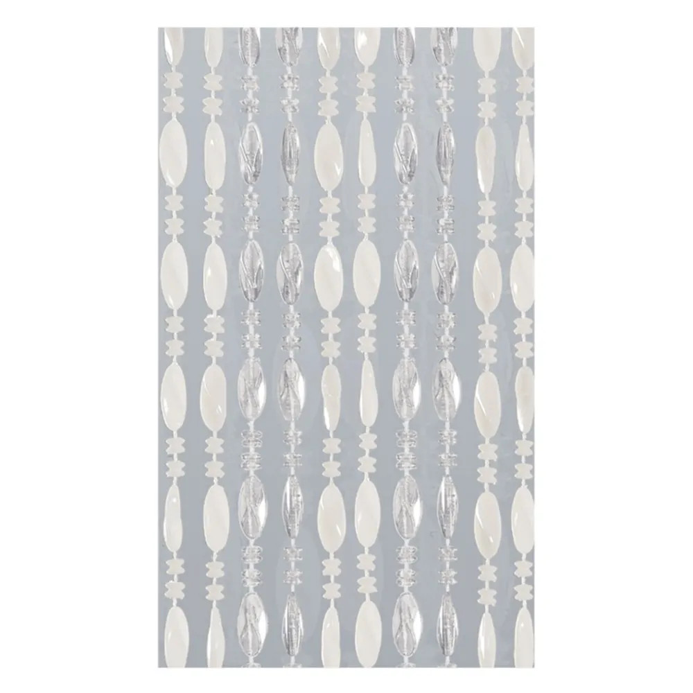 TENDA A PERLINE 0661-211 - cm. 100x220 / bianco - ghiaccio - Senza Marca - Vista Principale