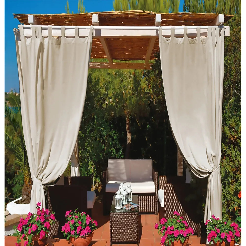 TENDA PER GAZEBO CON PASSANTI - beige - Senza Marca - Vista Principale