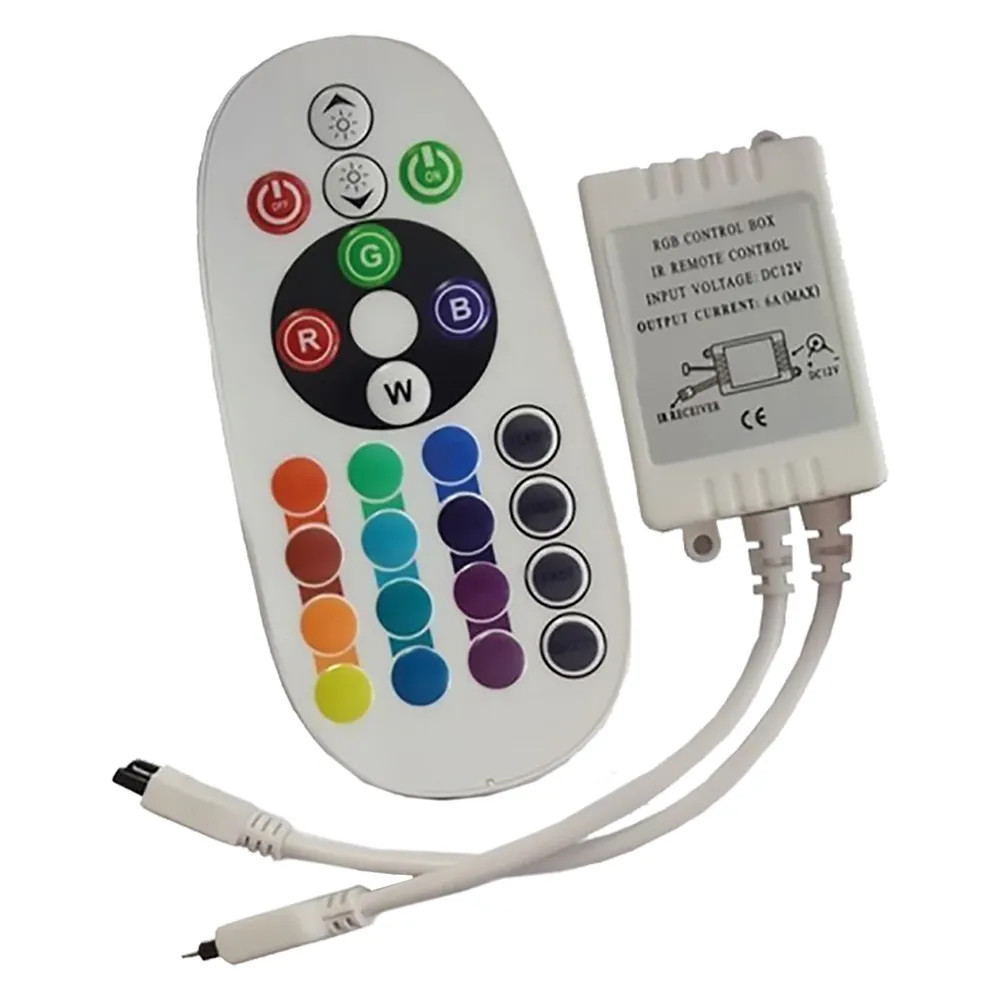 CONTROLLER DIMMERABILE PER STRIP LED RGB - VTAC - Vista Principale