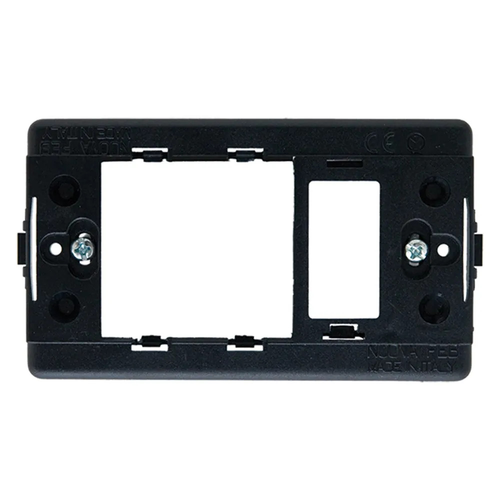 SUPPORTO PER SERIE LASER per UNEL + 1 mod.decentrato 2602 - FEB - Vista Principale