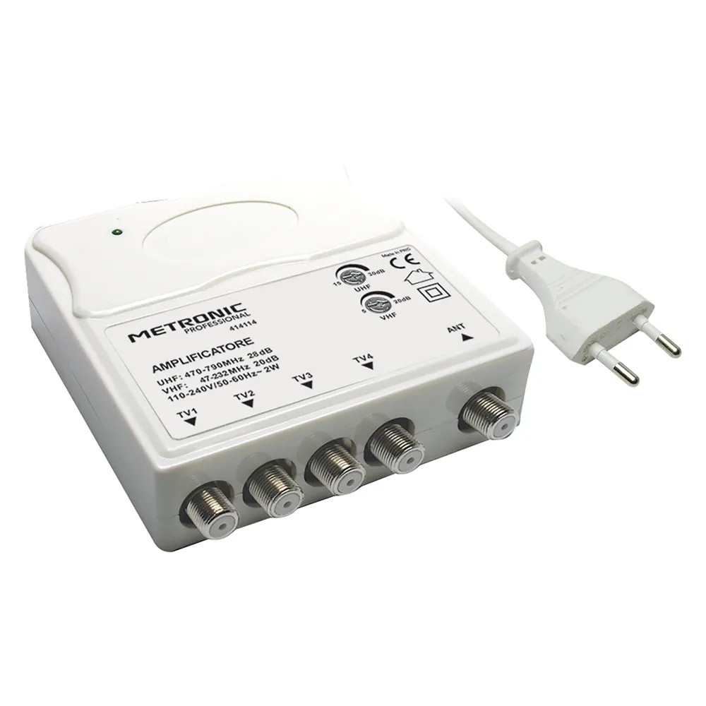 AMPLIFICATORE INTERNO 1 IN/4 OUT - METRONIC - Vista Principale