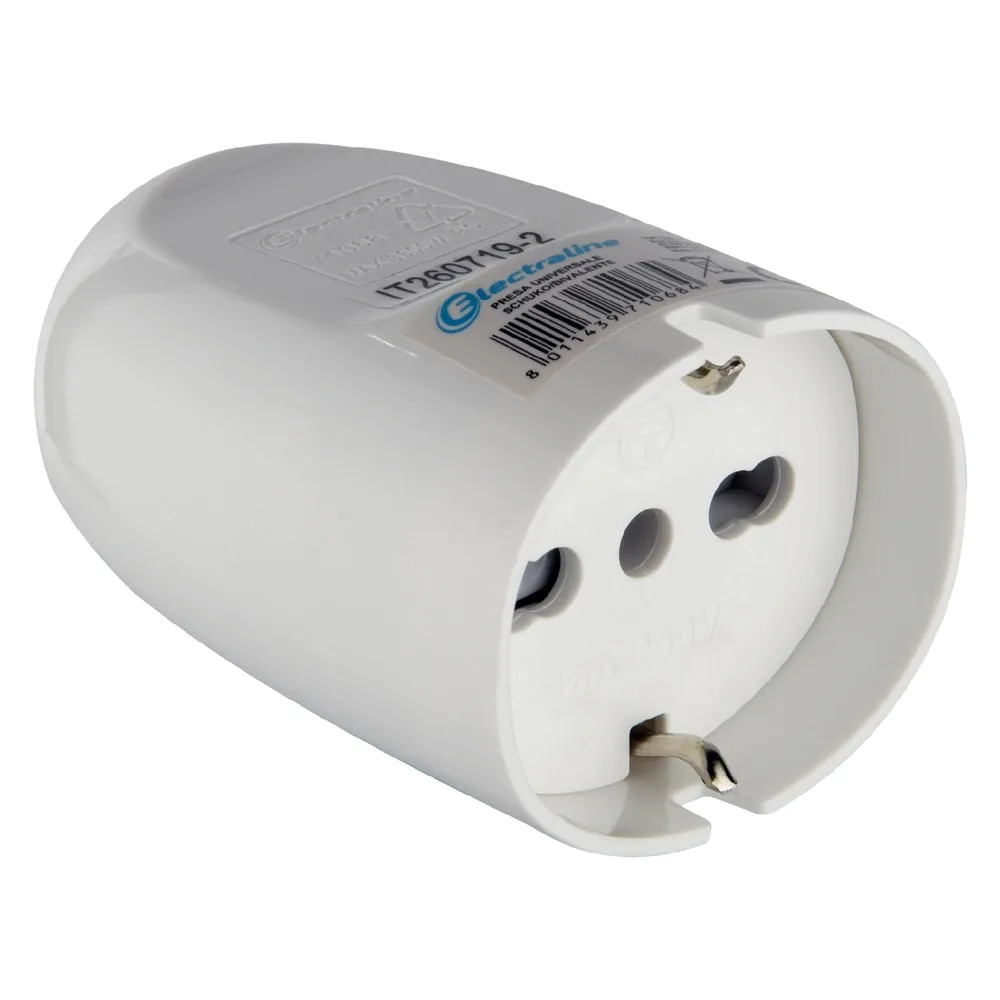 PRESA UNIVERSALE 'SCHUKO' - ELECTRALINE - Vista Principale