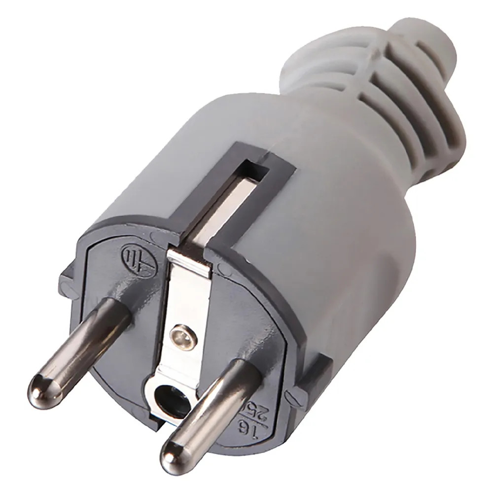 SPINA SCHUKO IN GOMMA - ELECTRALINE - Vista Principale