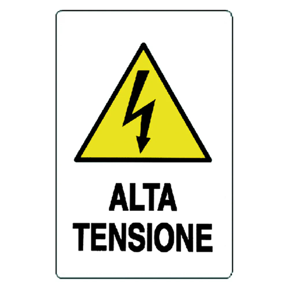 CARTELLO 'ALTA TENSIONE' - Senza Marca - Vista Principale