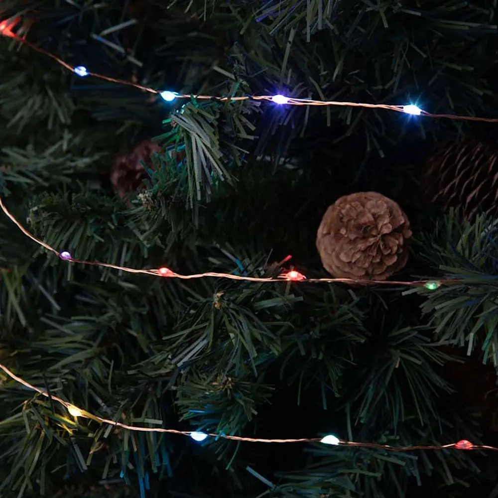 CATENA LINEARE MICRO LUCI A LED SERIE 'M-MH' - Senza Marca - Vista Principale