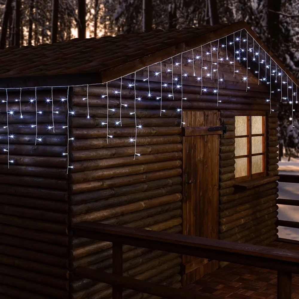 CATENA LINEARE DISCENDENTE A LED 'ICE LIGHT' - Senza Marca - Vista Principale
