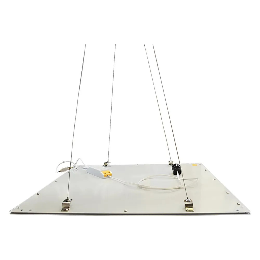 SISTEMA FISSAGGIO A SOSPENSIONE PANNELLI LED kit - VTAC - Vista Principale