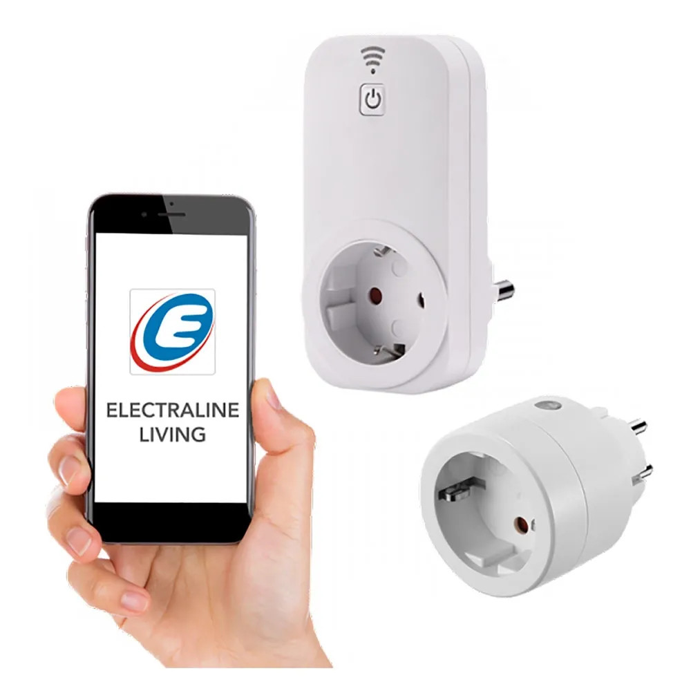 PRESA WI-FI CON RADIOPRESA IN KIT Wi-Fi Smart - ELECTRALINE - Vista Principale