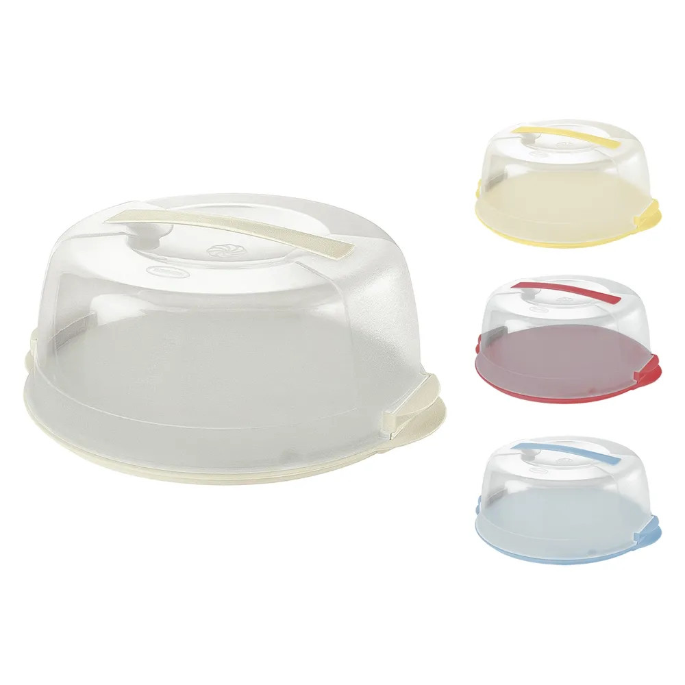 CONTENITORE PORTA TORTE IN PLASTICA - bianco - TONTARELLI - Vista Principale