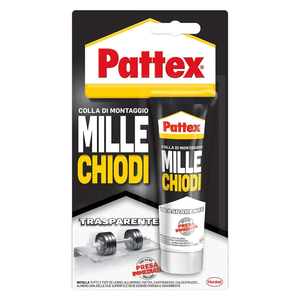 ADESIVO MILLECHIODI 'TRASPARENTE' - PATTEX