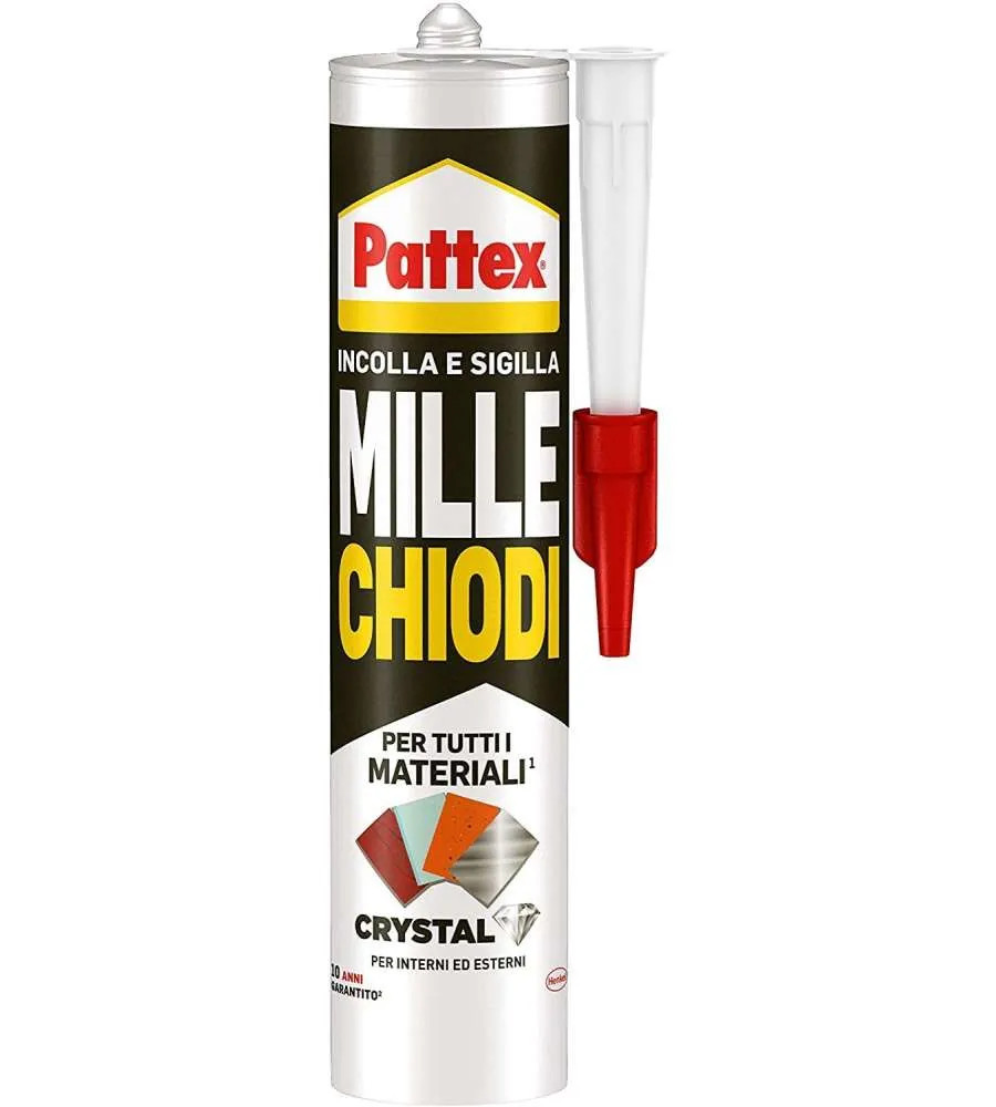 ADESIVO MILLECHIODI 'CRYSTAL' - PATTEX