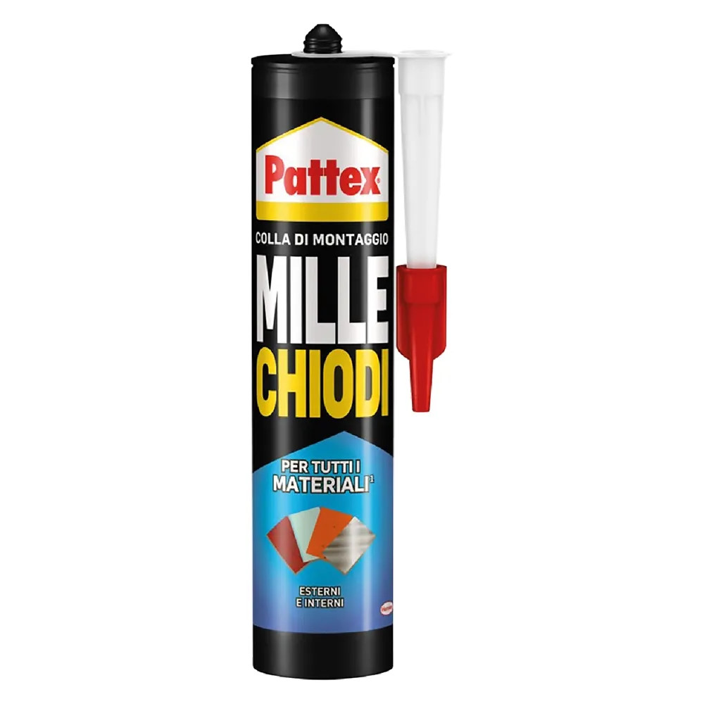 ADESIVO MILLECHIODI 'ESTERNI E INTERNI' bianco - PATTEX - Vista Principale
