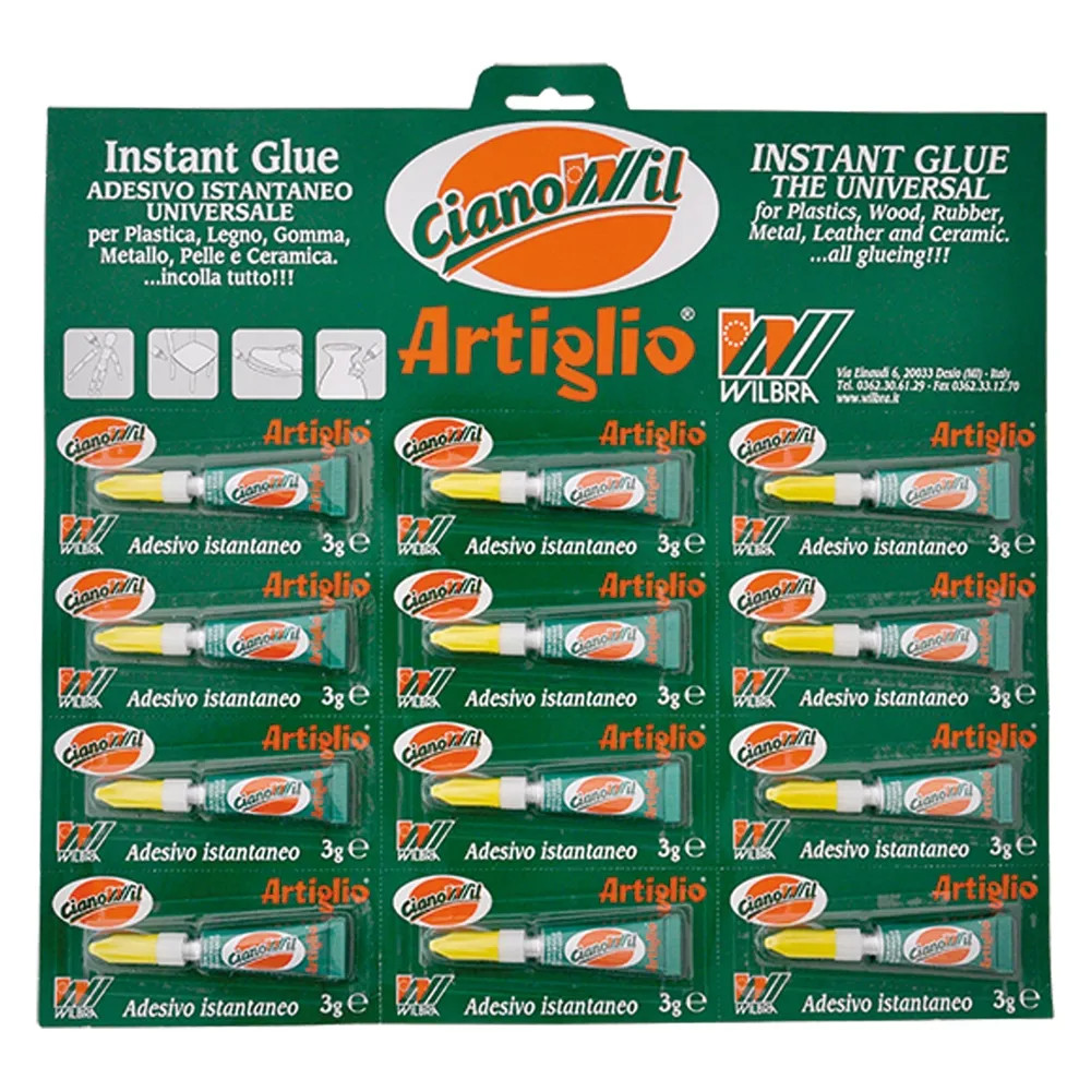 ADESIVO CIANOCRILATO 'ARTIGLIO CIANOWIL' - WILBRA - Vista Principale