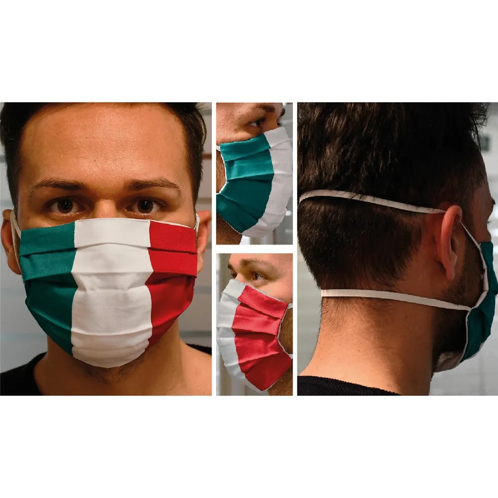 MASCHERINA IGIENICA PROTETTIVA RIUTILIZZABILE - MADE IN ITALY - Vista Principale