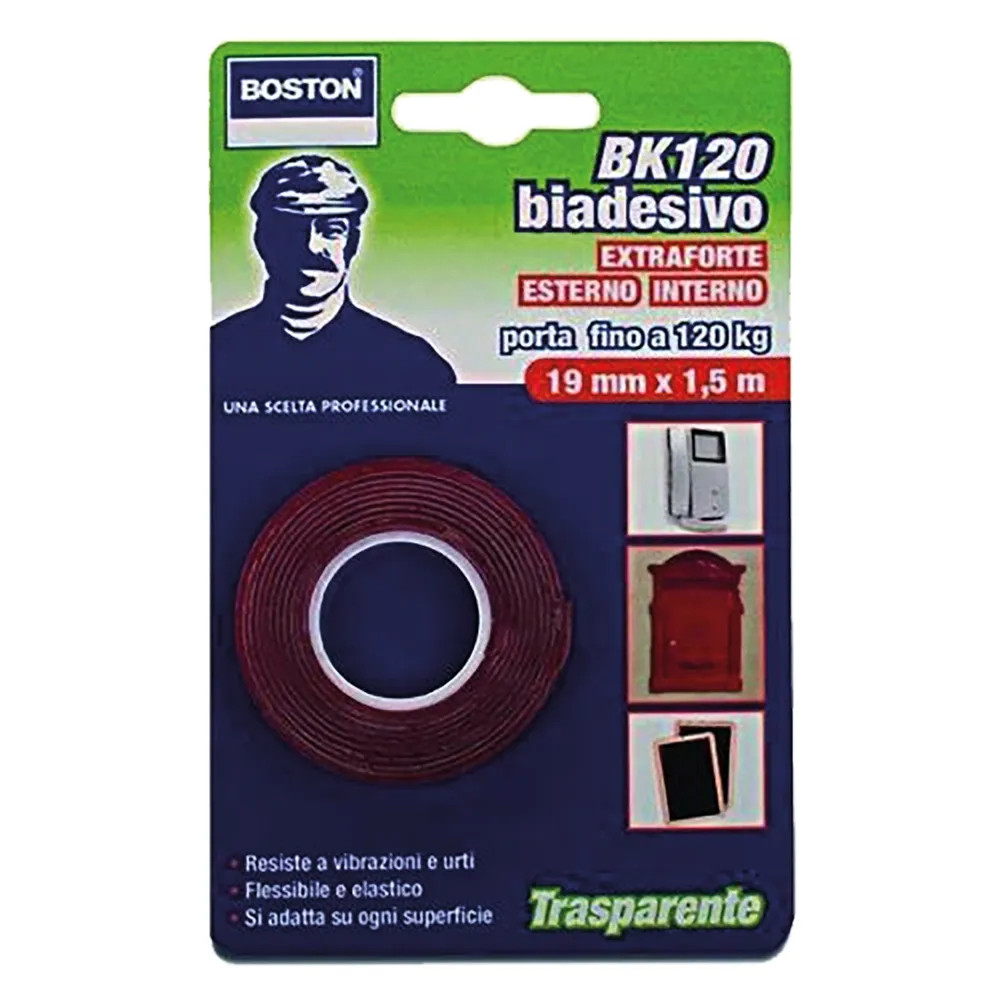 NASTRO BIADESIVO EXTRA FORTE INVISIBILE - BOSTON