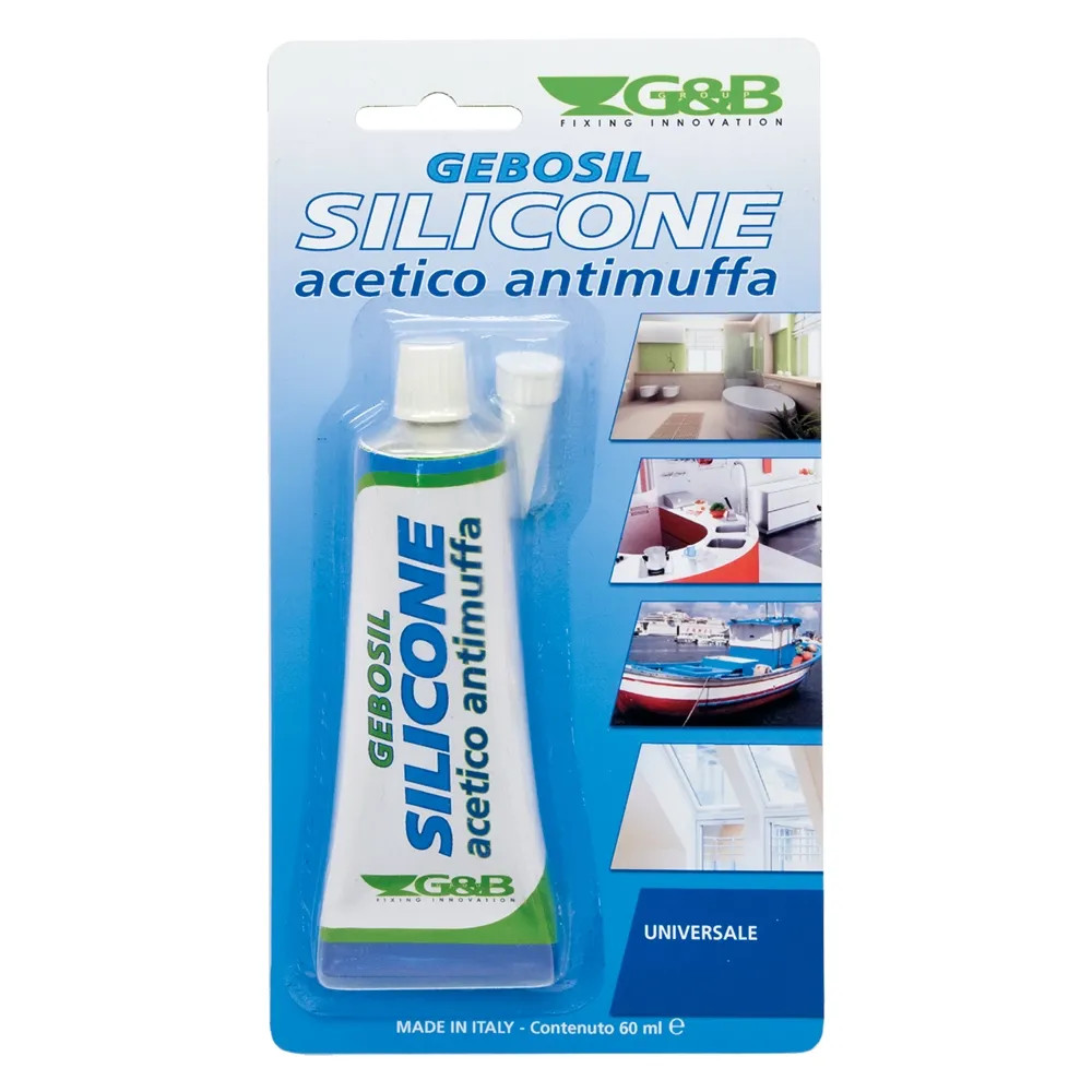 SILICONE ACETICO RAL 9010 bianco - G&B - Vista Principale