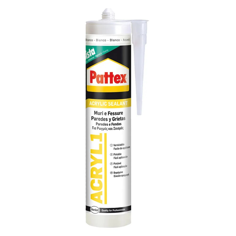 SILICONE ACRILICO bianco - PATTEX - Vista Principale