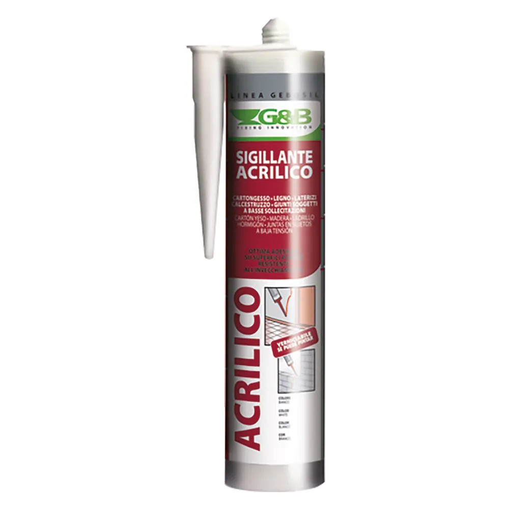 SILICONE ACRILICO 'GEBOSIL' marrone - G&B - Vista Principale