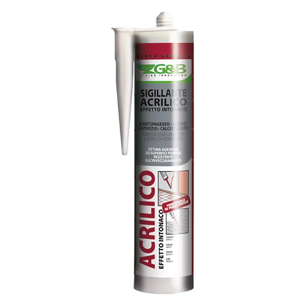 SILICONE ACRILICO EFFETTO RUVIDO 'GEBOSIL' bianco - G&B - Vista Principale