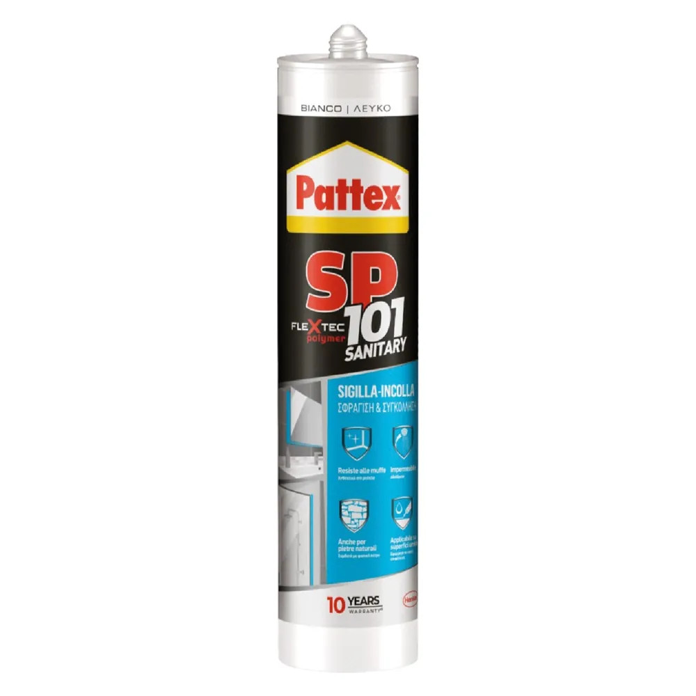 SIGILLANTE NEUTRO 'PATTEX SP101 SANITARY' - PATTEX - Vista Principale
