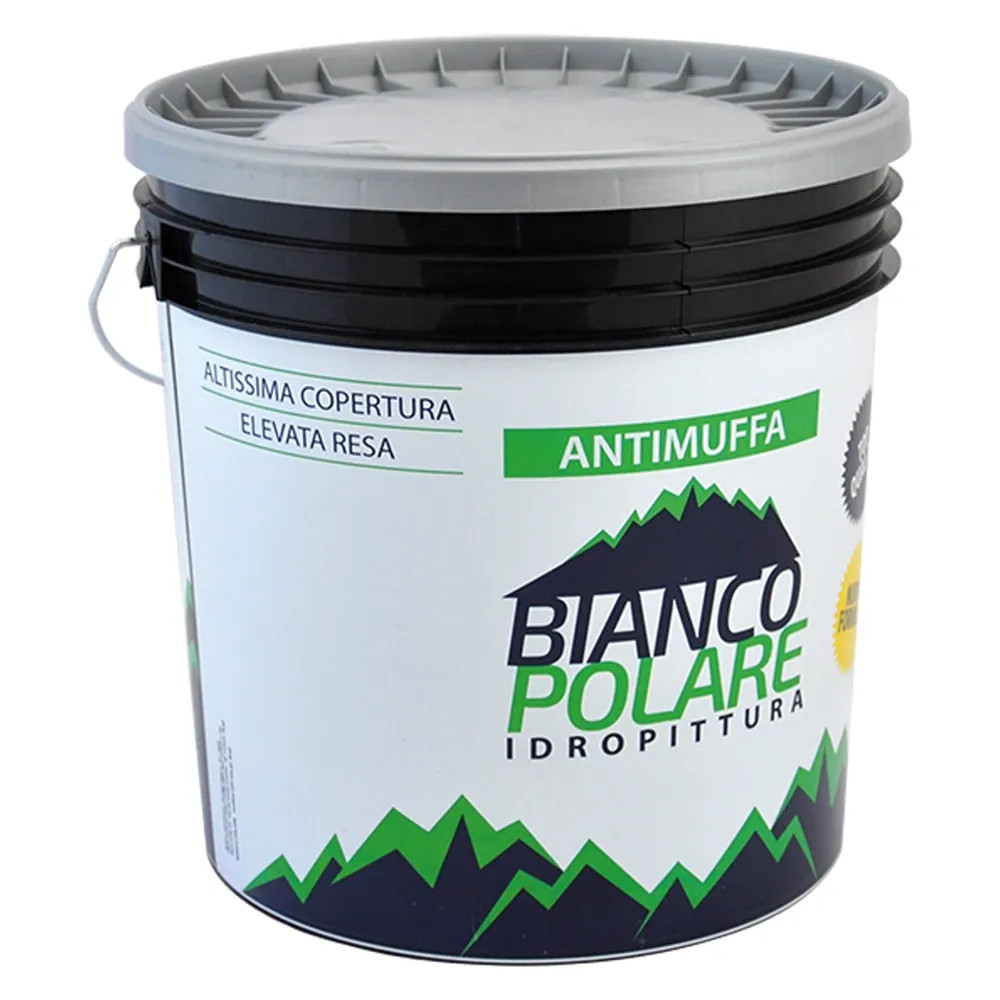 PITTURA AL QUARZO ACRILICO ANTIMUFFA - BIANCO POLARE - Vista Principale