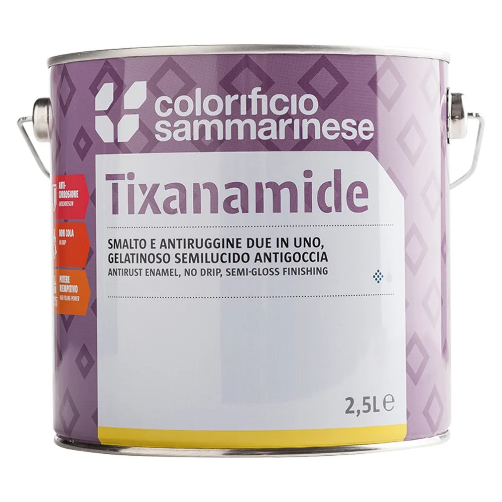 SMALTO ANTIRUGGINE 'TIXANAMIDE' - COLORIFICIO SAMMARINESE
