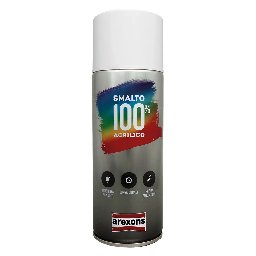 SMALTO SPRAY ACRILICO bianco lucido - AREXONS - Vista Principale