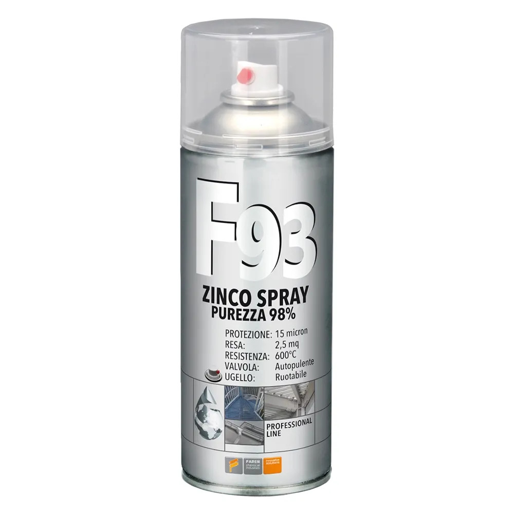 SMALTO SPRAY ZINCO 98% 'F93' - FAREN - Vista Principale
