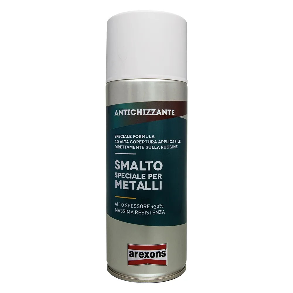 SMALTO SPRAY SPECIALE METALLI EFFETTO ANTICHIZZANT - AREXONS