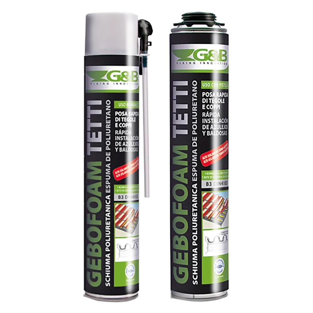 SCHIUMA POLIURETANICA TEGOLE E COPPI 'GEBOFOAM' - G&B - Vista Principale