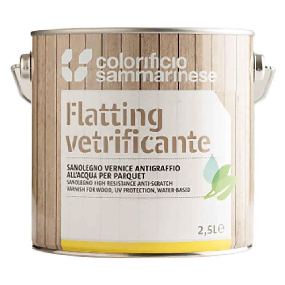 FLATTING ALL'ACQUA 'SANOLEGNO' - COLORIFICIO SAMMARINESE