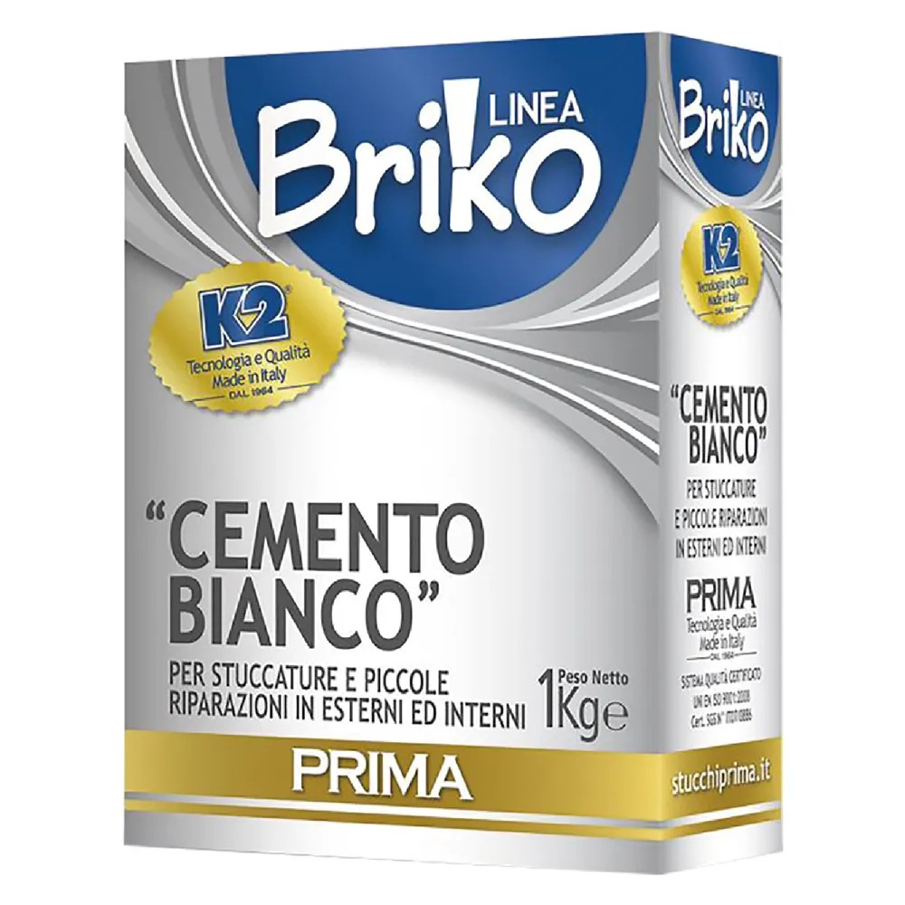 CEMENTO BIANCO IN POLVERE 'BRIKO K2' - K2 - Vista Principale