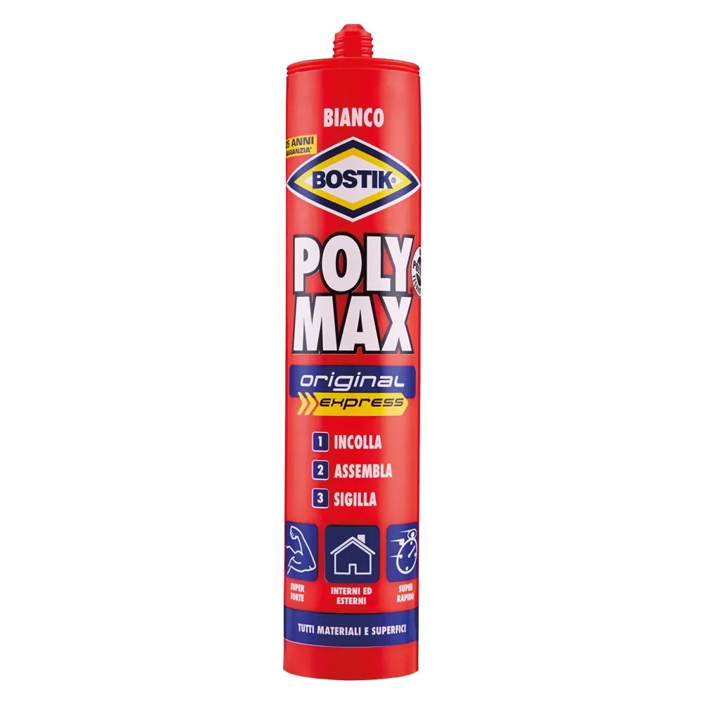 ADESIVO SIGILLANTE UNIVERSALE 'POLY MAX' ORIGINAL - BOSTIK