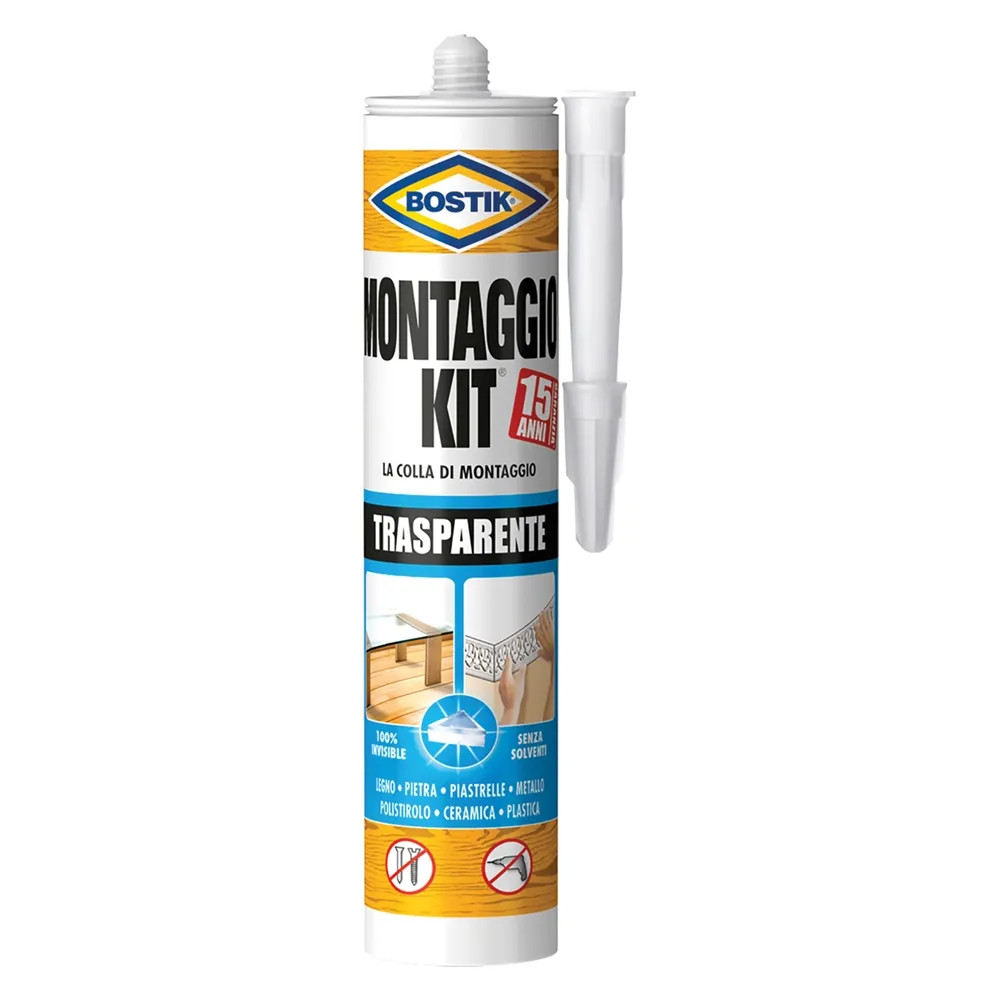 COLLA 'MONTAGGIO KIT' TRASPARENTE - BOSTIK - Vista Principale