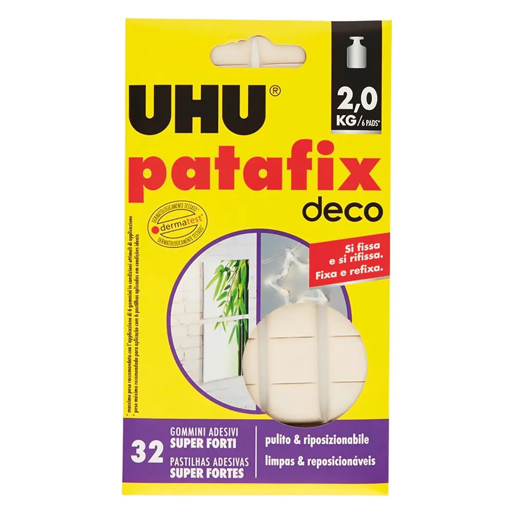 GOMMINI ADESIVI 'PATAFIX DECO' - UHU - Vista Principale